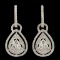 14K Gold 1.28ctw Diamond Earrings