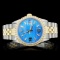 Rolex YG/SS DateJust Diamond 36MM Watch