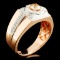 14K Gold 1.38ctw Diamond Ring