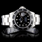 Rolex Submariner Stainless Steel Wristwatch