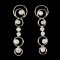 18K Gold 0.68ctw Diamond Earrings