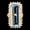 14K Gold 11.79ct Aquamarine & 1.32ctw Diamond Ring