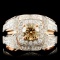 18K Gold 1.89ctw Diamond Ring