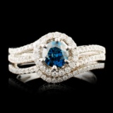 18K Gold 0.96ctw Diamond Ring