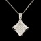 14K Gold 1.12ctw Diamond Pendant