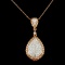 14K Gold 2.48ctw Diamond Necklace