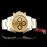 Rolex Daytona Zenith 18K & SS 40MM Wristwatch