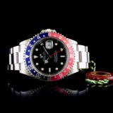 Rolex GMT-Master II Pepsi Stainless Steel Watch