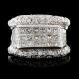 18K White Gold 2.75ctw Diamond Ring