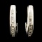 14K Gold 0.59ctw Diamond Earrings