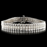 14K Gold 3.00ctw Diamond Bracelet