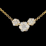 14K Gold 0.50ctw Diamond Necklace
