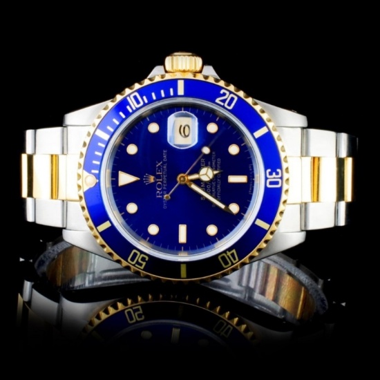 Rolex YG/SS Submariner 40MM Wristwatch