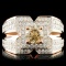 18K Gold 1.62ctw Diamond Ring