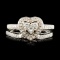 14K Gold 0.52ctw Diamond Ring