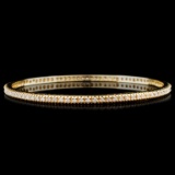 14K Gold 2.08ctw Diamond Bracelet