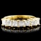 18K Gold 0.81ctw Diamond Ring
