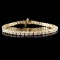 14K Gold 5.38ctw Diamond Bracelet