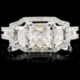 18K Gold 1.89ctw Diamond Ring