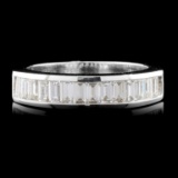 14K White Gold 1.00ctw Diamond Ring
