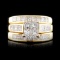 14K Gold 1.64ctw Diamond Ring