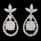 14K Gold 1.66ctw Diamond Earrings
