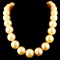 14K Gold 14-16MM Tahitian South Sea Pearl Necklace