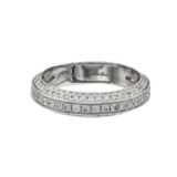 14k White Gold 0.75ct Diamond Ring