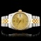 Rolex DateJust YG/SS Diamond 36MM Wristwatch