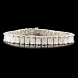 14K Gold 5.09ctw Diamond Bracelet
