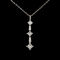 14K White Gold 0.85ctw Diamond Pendant