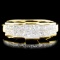 18K Gold 1.48ctw Diamond Ring