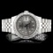 Rolex SS DateJust 3.50ct Diamond 36MM Wristwatch