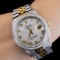 Rolex DateJust 2.85ctw Diamond 36mm Wristwatch