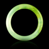 Chinese Fine Jadeite Green Bangle