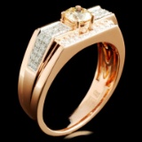 14K Gold 0.93ctw Diamond Ring