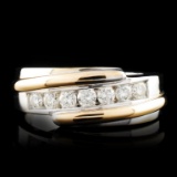 14K Gold 0.53ctw Diamond Ring