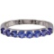 14k White Gold 0.85ct Tanzanite Ring