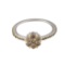 14k White Gold 0.60ct Brown Diamond Ring