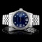 Rolex SS DateJust 36MM Diamond Watch