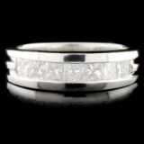 Platinum 1.00ctw Diamond Ring