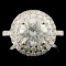 18K Gold 2.73ctw Diamond Ring