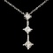 14K Gold 0.44ctw Diamond Pendant