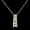 14K Gold 0.44ctw Diamond Pendant