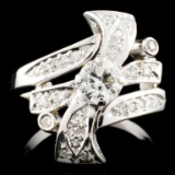 14K Gold 0.85ctw Diamond Ring