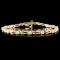 14K Gold 1.00ctw Diamond Bracelet