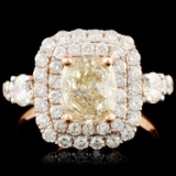 18K Gold 2.11ctw Diamond Ring