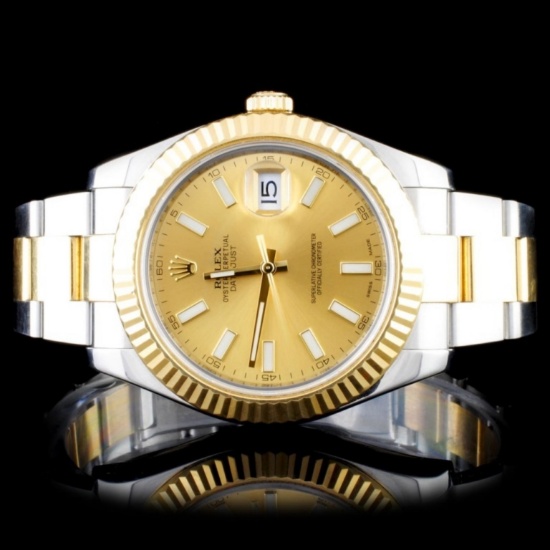 Rolex Two-Tone 41MM DateJust II Wristwatch