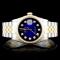 Rolex Two-Tone 36MM DateJust Diamond Wristwatch