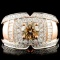 18K Gold 2.13ctw Diamond Ring